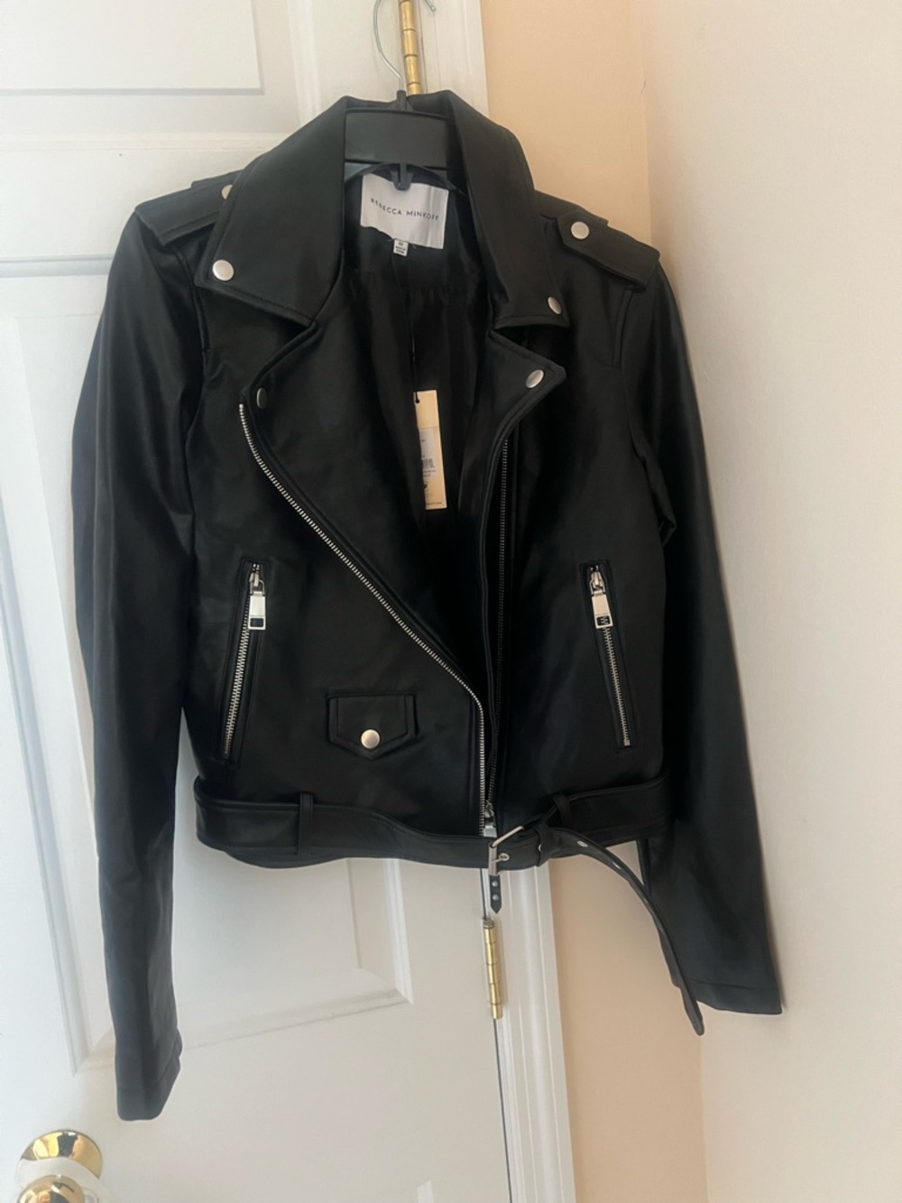 Rebecca Minkoff Black Leather Jacket